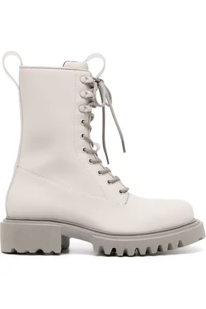 Rains Show lace-up combat boots