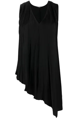Joseph Asymmetric pleated vest