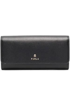 Furla Grained-leather continental wallet
