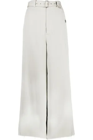 Maison Mihara Yasuhiro Belted wide-leg trousers