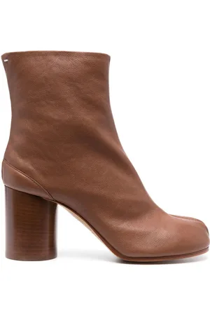 Maison Margiela Tabi 80mm leather ankle boots