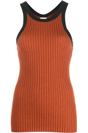 Paula Ribbed-knit tank top