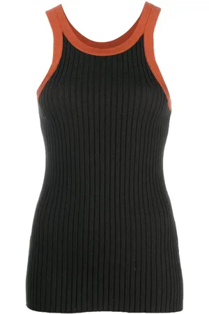 Paula Ribbed-knit tank top