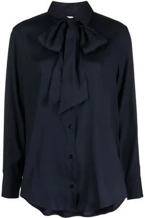 Paula Scarf-detail shirt