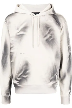 HELIOT EMIL Abstract-print cotton hoodie