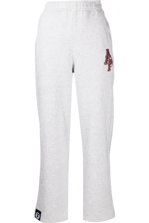A Bathing Ape Logo print track pants