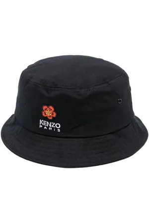 Kenzo Embroidered-logo bucket hat