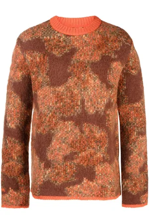 ERL Intarsia-knit alpaca-wool jumper