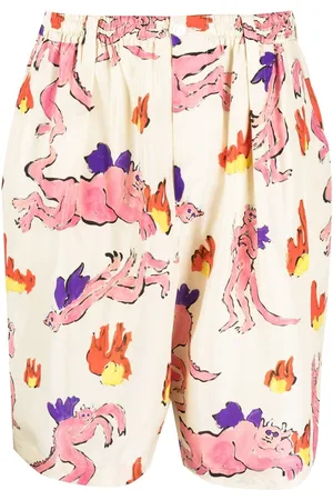 Marni Graphic-print bermuda shorts