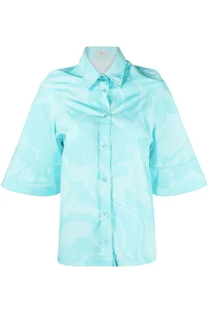 Etro Swirl-print cotton shirt