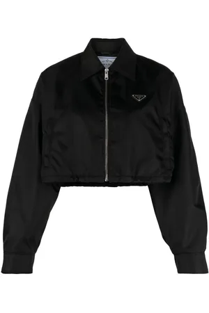 Prada Re-Nylon cropped blouson jacket