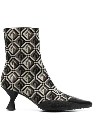 Marine Serre Moon Diamant ankle boots