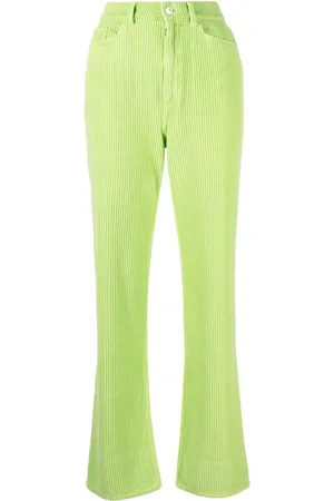Wandler Rose ribbed straight-leg trousers