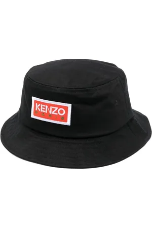 Kenzo Embroidered-logo bucket hat