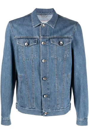 Brunello Cucinelli Four-pocket cotton denim jacket