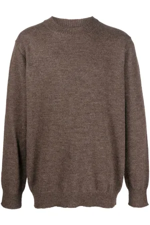 Maison Margiela Crew-neck alpaca-blend jumper