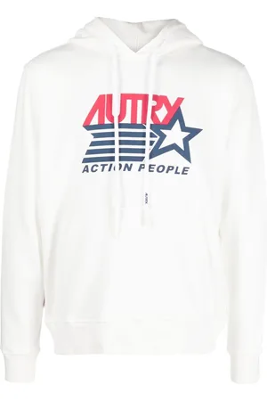 Autry Logo-print drawstring hoodie
