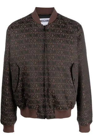 Moschino Logo-print bomber-jacket