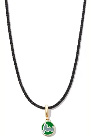 Lauren Rubinski 14kt yellow charm necklace
