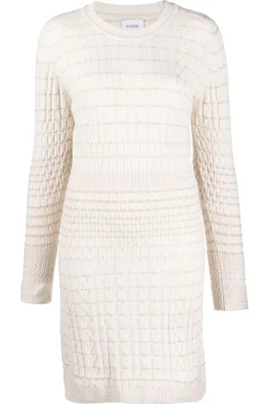 Barrie Knitted cashmere mini dress