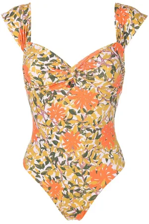 CLUBE BOSSA Floral-print swimsuit