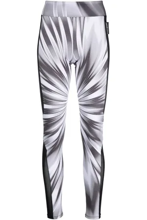 Philipp Plein Tie-dye high-waisted leggings