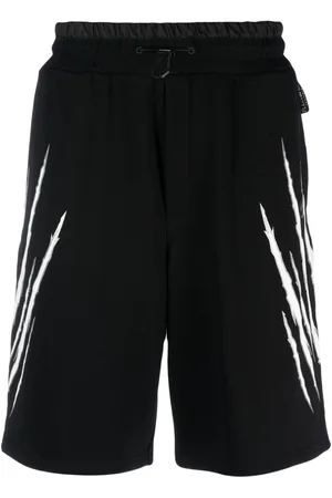 Philipp Plein Scratch-print jogging shorts