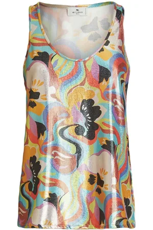 Etro Sleeveless racerback top