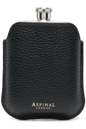 ASPINAL OF LONDON Round hip flask