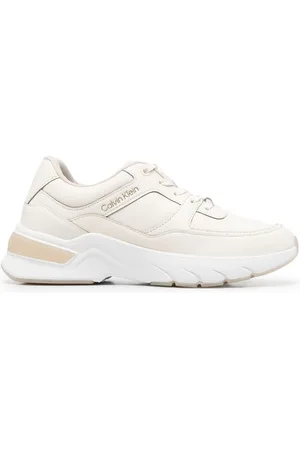 Calvin Klein Logo-embroidered panelled sneakers