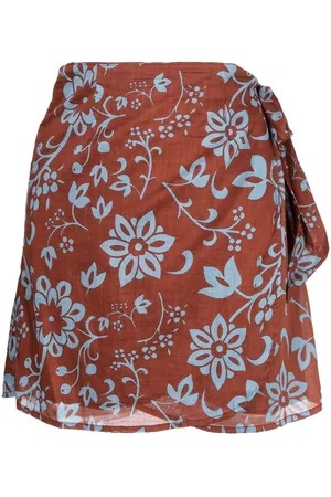 FAITHFULL THE BRAND La Bamba floral-print mini skirt