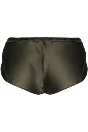 MAISON CLOSE Elasticated silk shorts