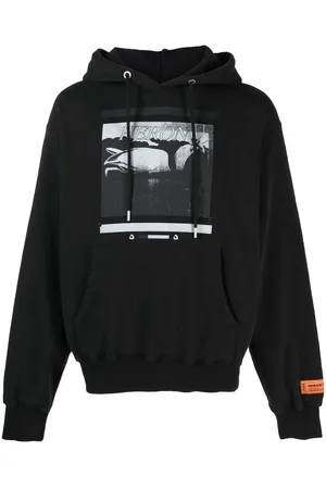 Heron Preston Heron graphic-print hoodie