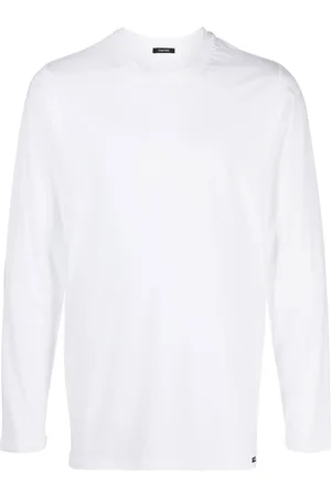 Tom Ford Logo-patch detail long-sleeved T-shirt
