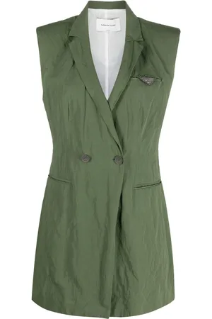 Fabiana Filippi Sleeveless double-breasted blazer