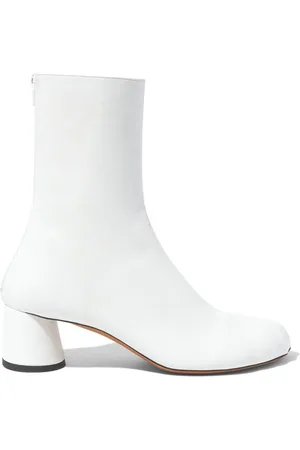 Proenza Schouler Sculpt leather ankle boots
