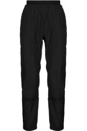 and wander Fleece-panel trousers
