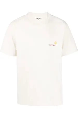 Carhartt Logo-embroidered organic cotton T-shirt