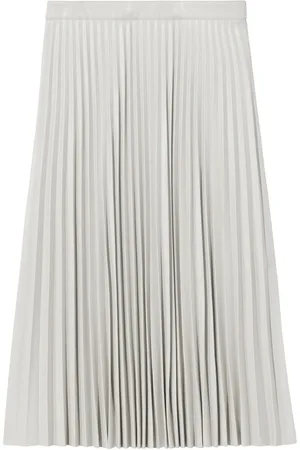 Proenza Schouler Faux-leather pleated skirt