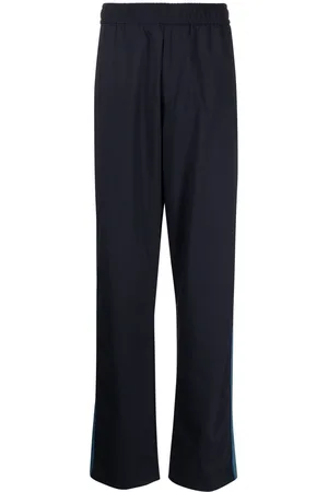 Paul Smith Side-stripe elastic track pants