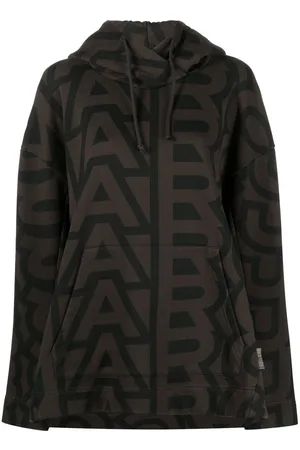 Marc Jacobs Monogram Oversized drawstring hoodie