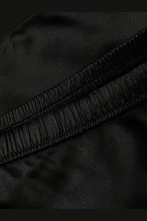 MAISON CLOSE Rendez-Vous silk mini shorts