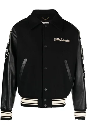 Golden Goose Embroidered letterman jacket