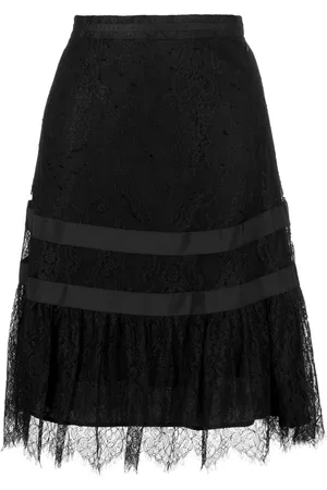 SHIATZY CHEN Lace knee-length skirt