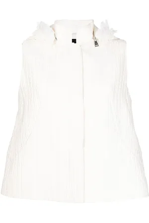 SHIATZY CHEN Mulberry-silk hooded vest