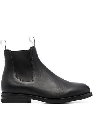 Scarosso William III leather Chelsea boots