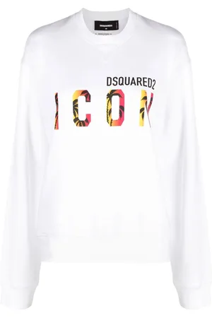 Dsquared2 Icon print cotton sweatshirt