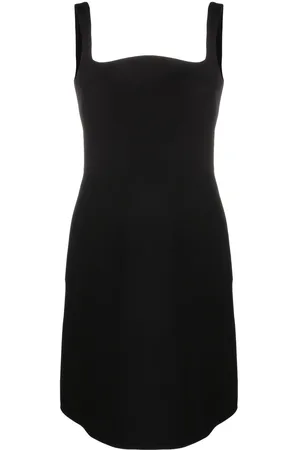 VALENTINO GARAVANI Curved sleeveless dress