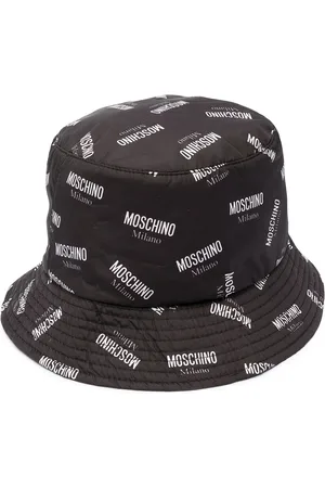 Moschino Logo print bucket hat