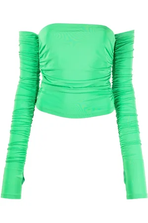 The Andamane Off-Shoudler Draped top